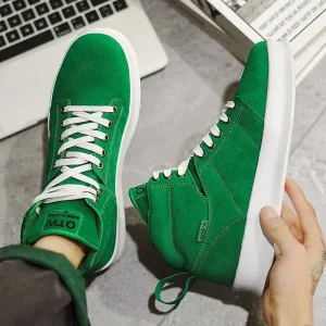 Men's Sneakers Boots High Top Sneakers Sporty Casual