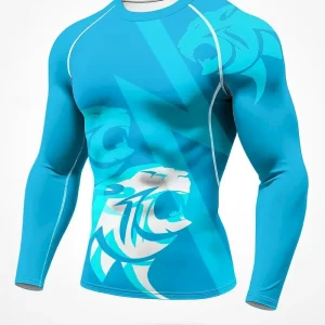 Unisex Running Shirt Geometric UPF 50