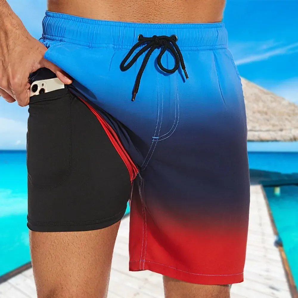 Men's Swim Trunks Swim Shorts Board Shorts Pocket
