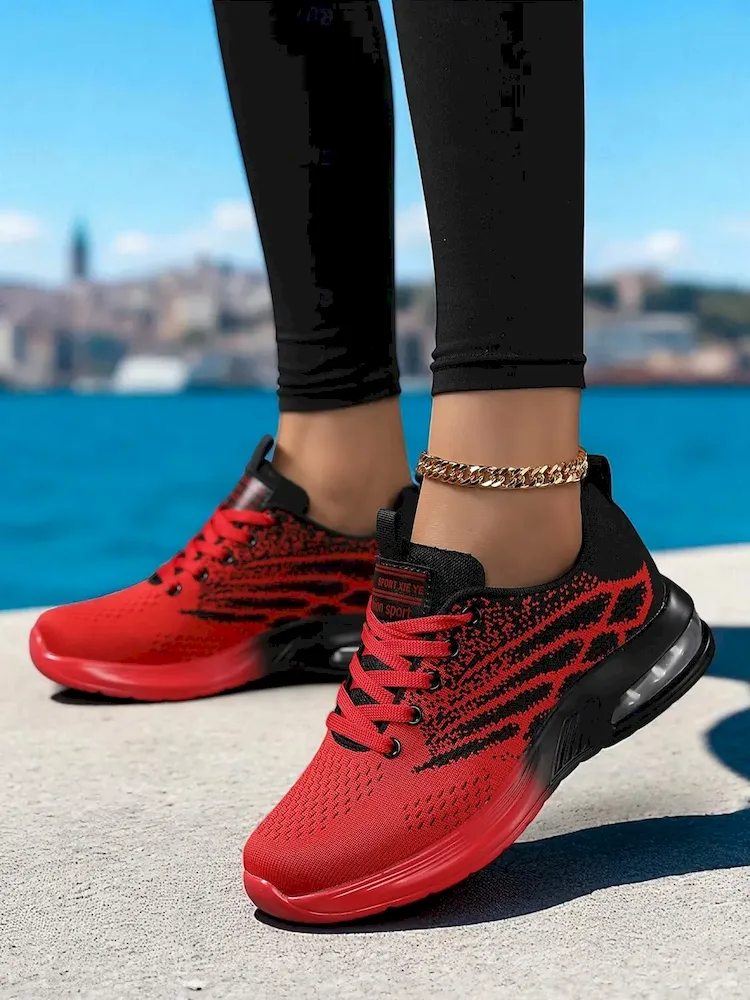 Women's Flyknit Running Sneakers - Image 3