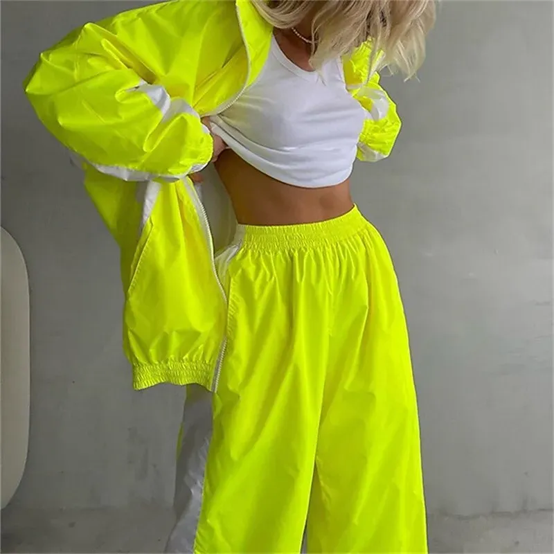 Women Tracksuit Color Block Thermal - Image 7