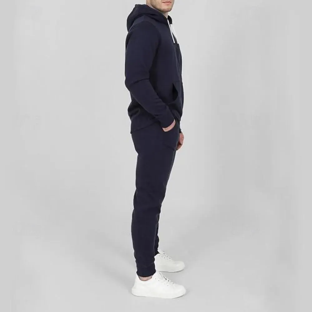 Men Tracksuit Color Block Spring - Image 5
