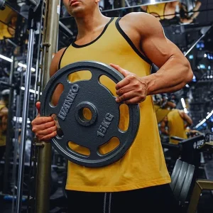 Men Tank Top Color Block Quick Dry