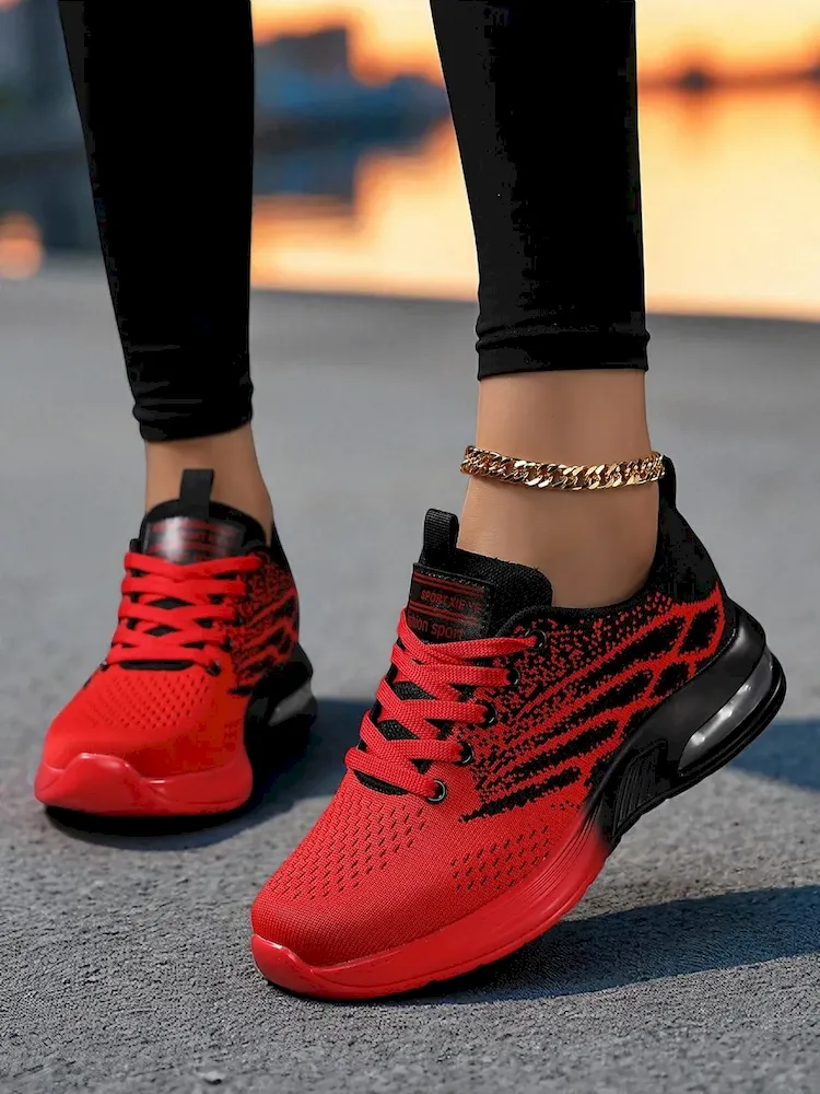 Women's Flyknit Running Sneakers - Image 4