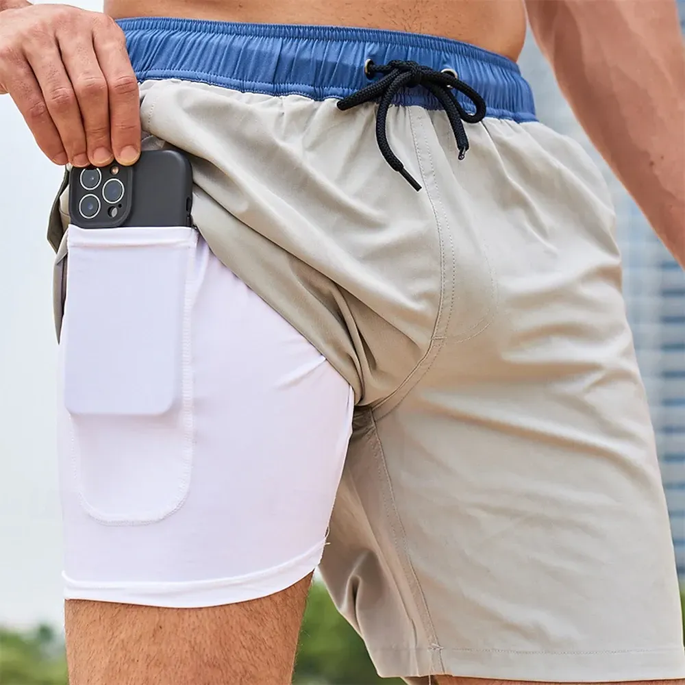 Men's Swim Trunks Swim Shorts Board Shorts Pocket - Image 4