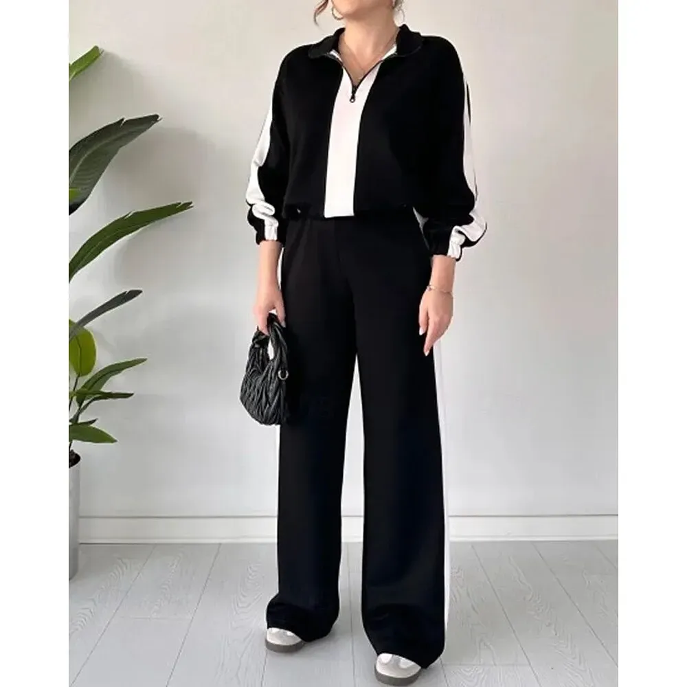 Women's Tracksuit Sweatpants Track Pants Spring Drawstring Pocket - Image 6