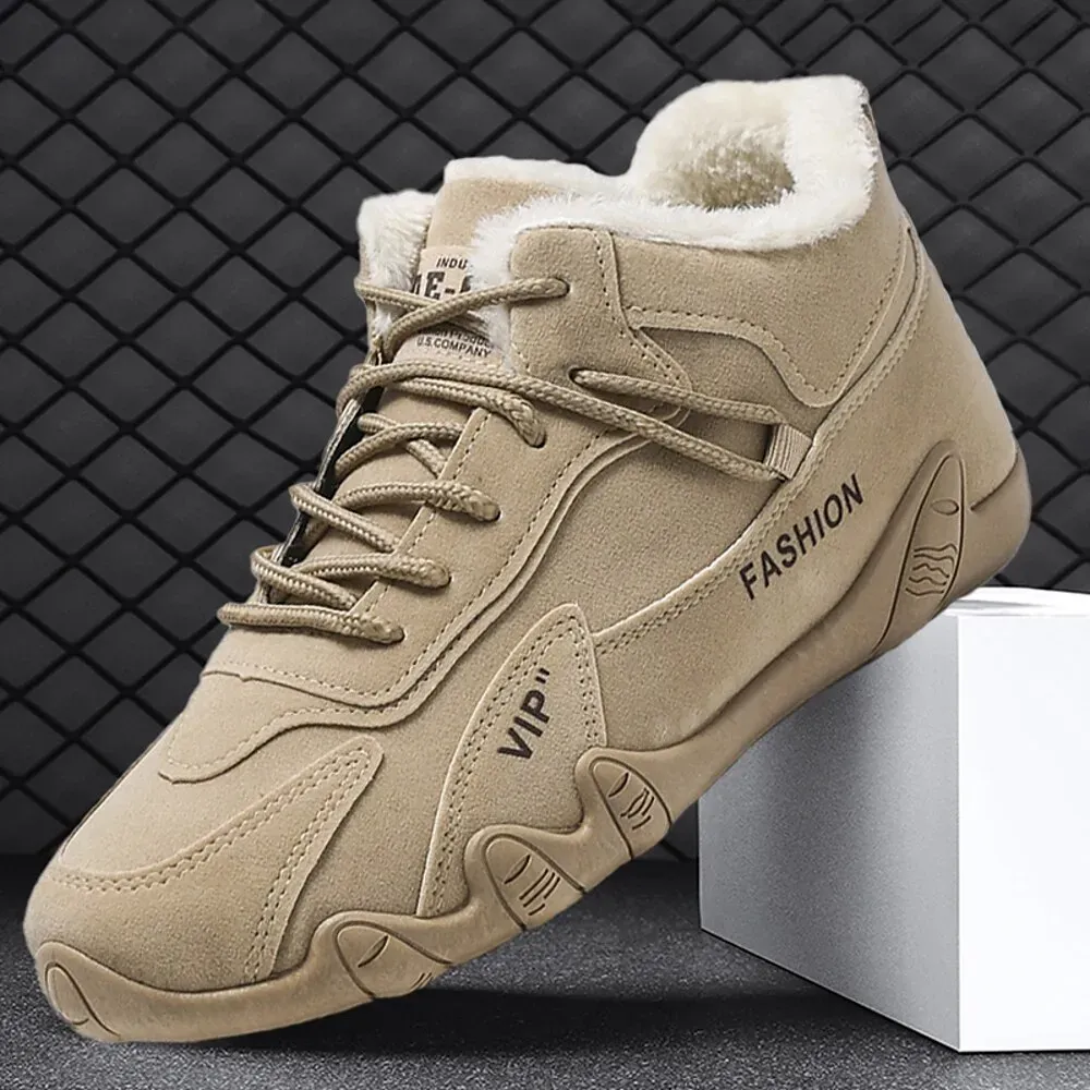 Men's Warm Winter High-Top Sneakers - Image 4