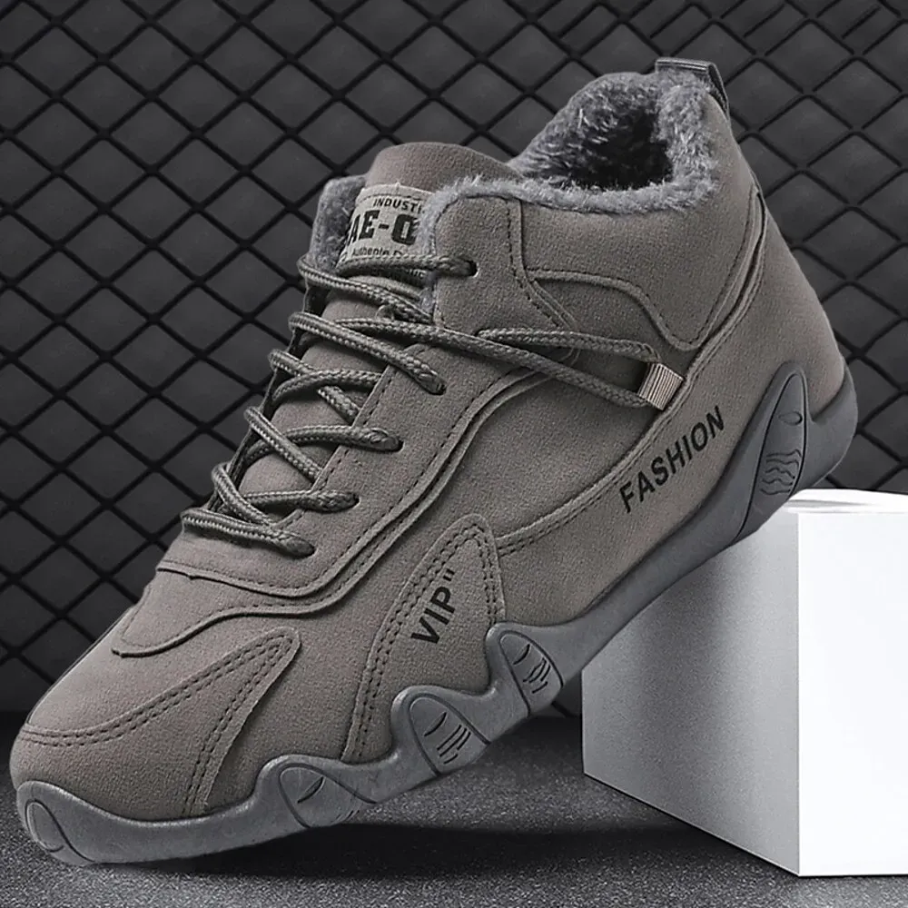 Men's Warm Winter High-Top Sneakers - Image 5